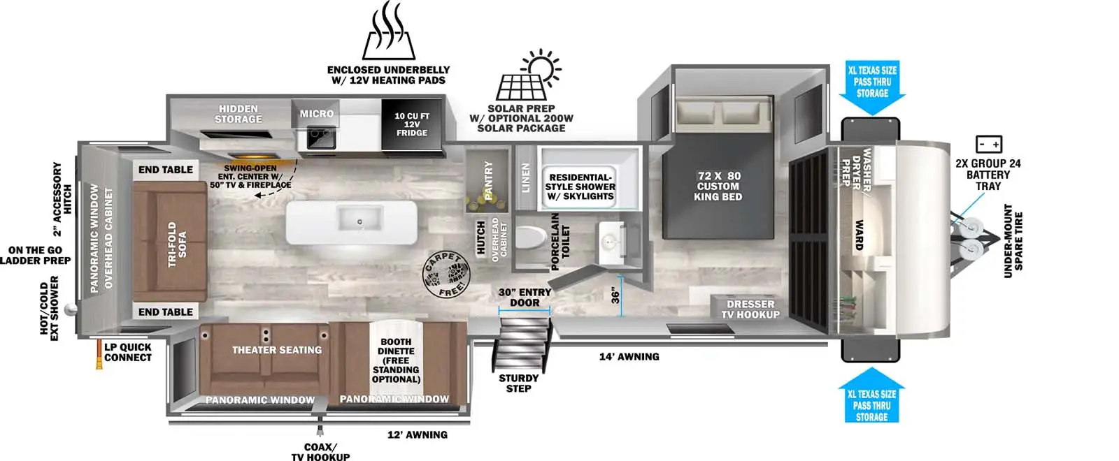 308RL Floorplan Image